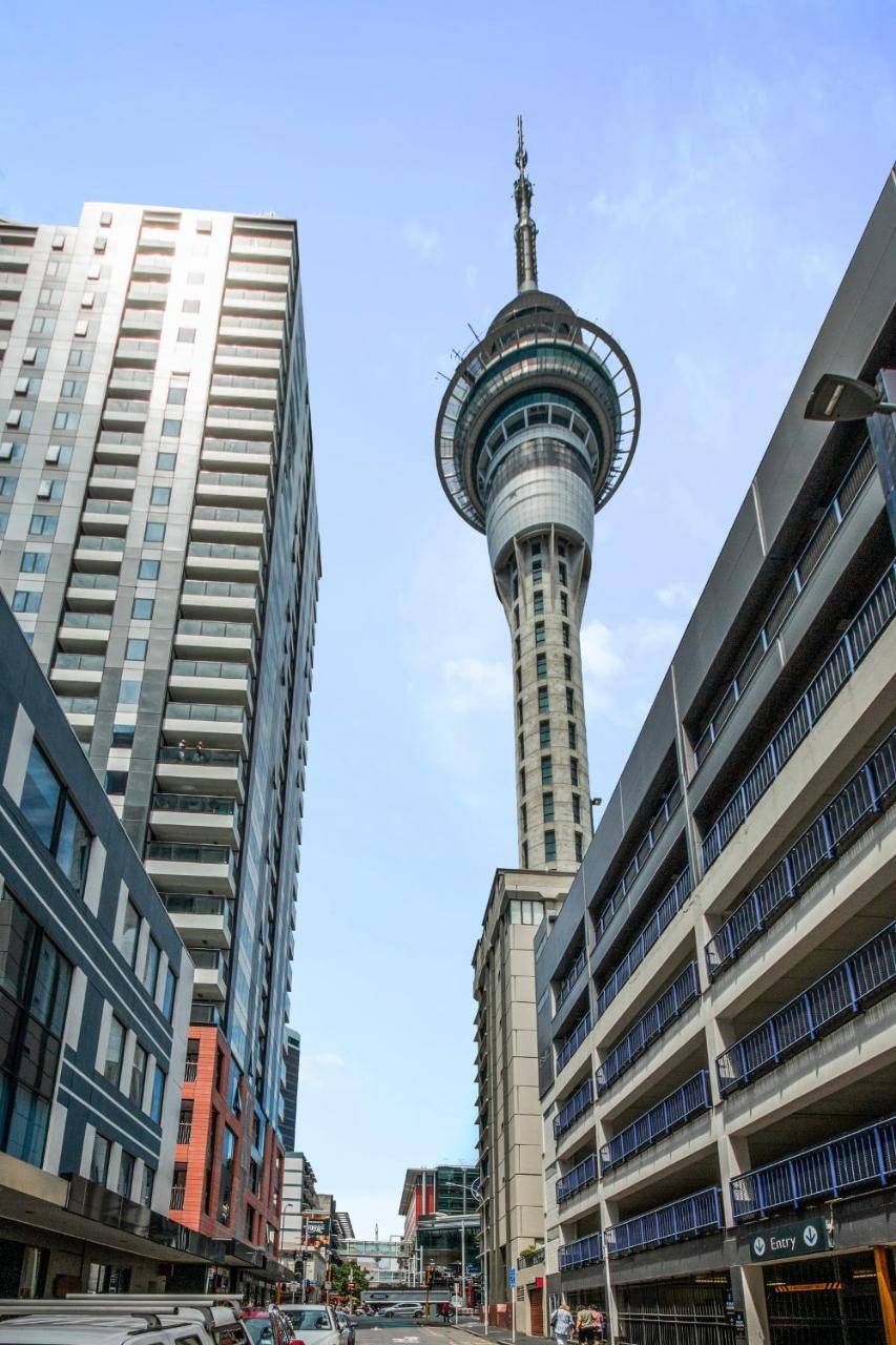 Sky Tower On Your Doorstep! Modern Two Bedroom โอ๊คแลนด์ ภายนอก รูปภาพ